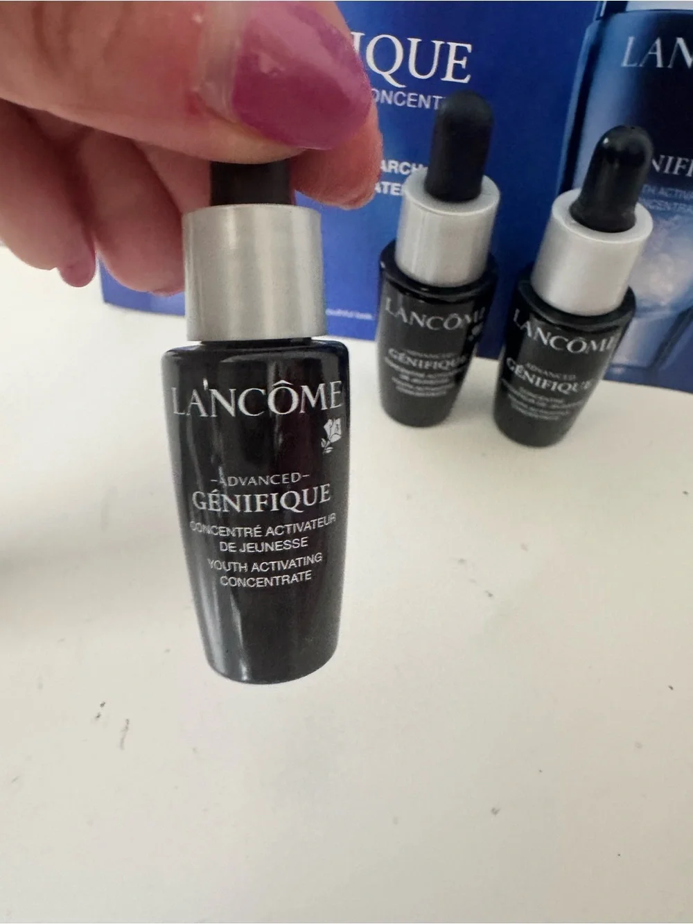 Lancôme ~ Lot 3 ~ Genifique Advanced Youth Activating Concentrate ~ 0.54 SAMPLE